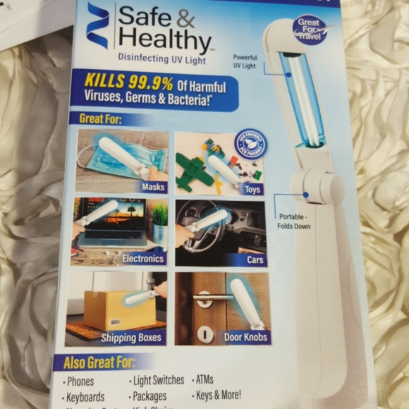 Disinfecting Light Portable Light - UV Light.  Kills Viruses - Picture 13 of 16